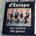 Titulní stránka francouzského časopisu s vítěznou chovatelskou skupinou z Paříže.