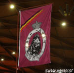 Vzdoba na vstav - vlajky Belgickho krlovskho kennel clubu